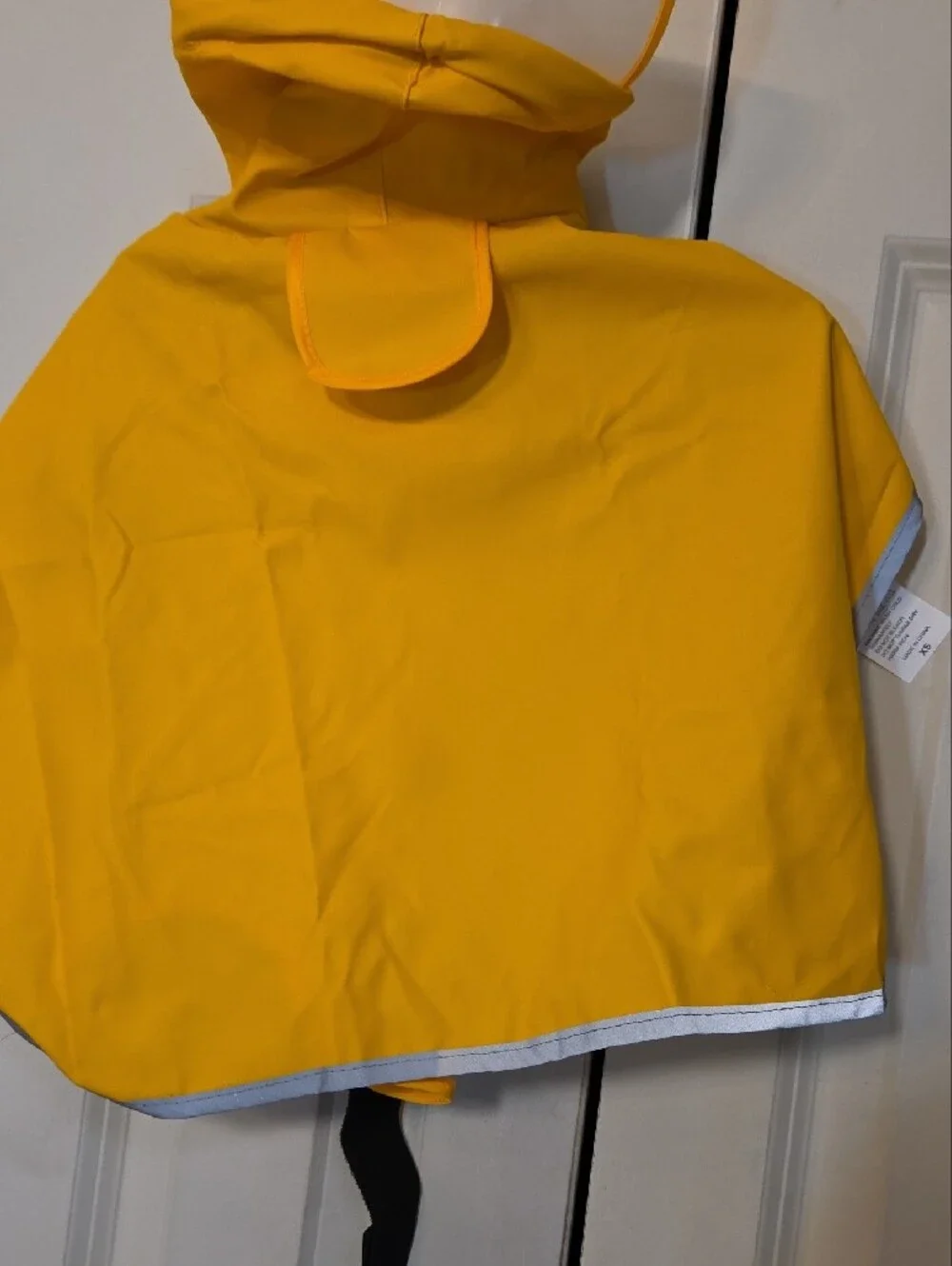 Dogs Yellow Rain Hooded Cape - Unbranded
